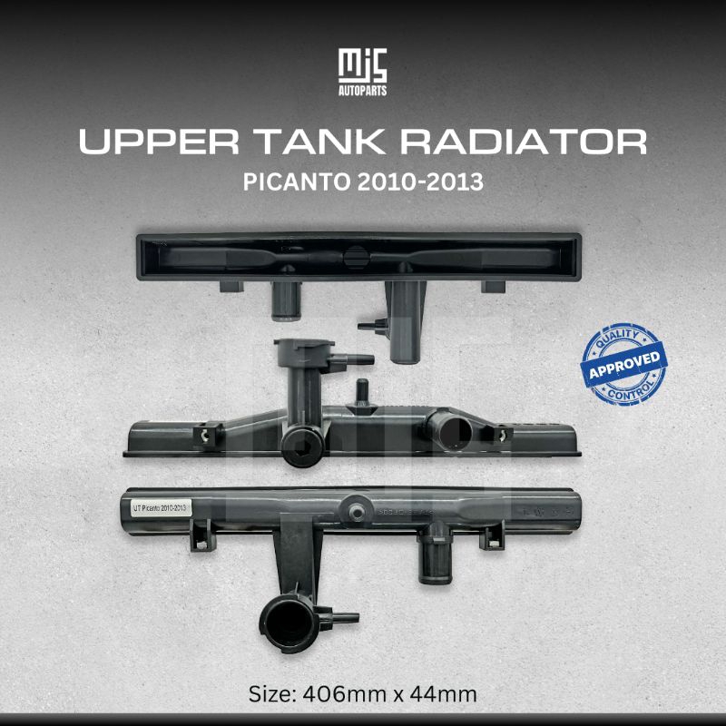 Upper Tank Radiator Picanto 2010-2013