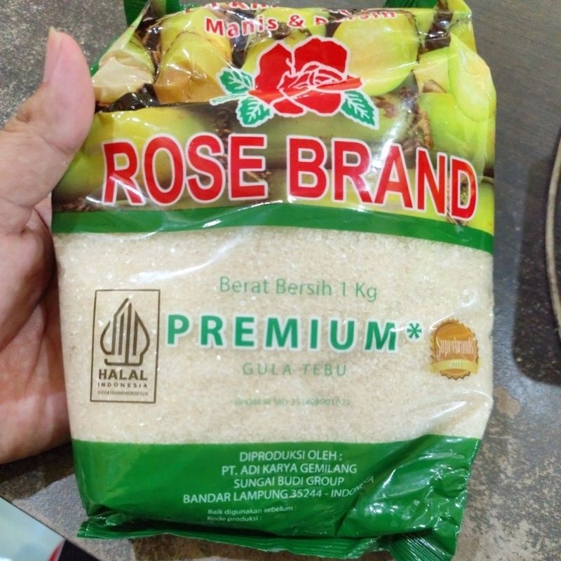 

gula rosebrand putih 1kg