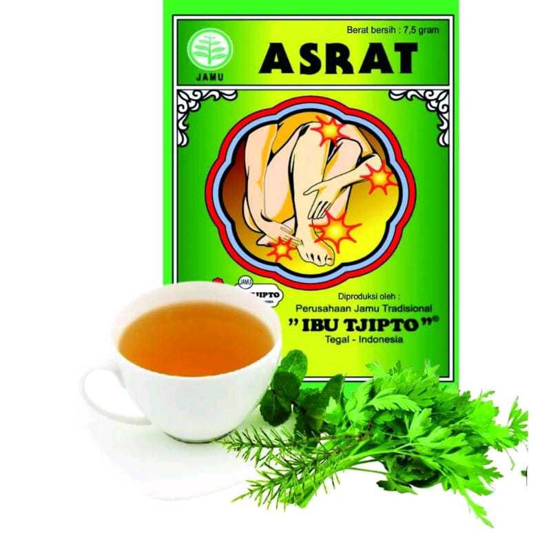 

JAMU ASRAT | ASAM URAT | IBU TJIPTO 1 PACK @ 10 SACHET - ED 08/2026