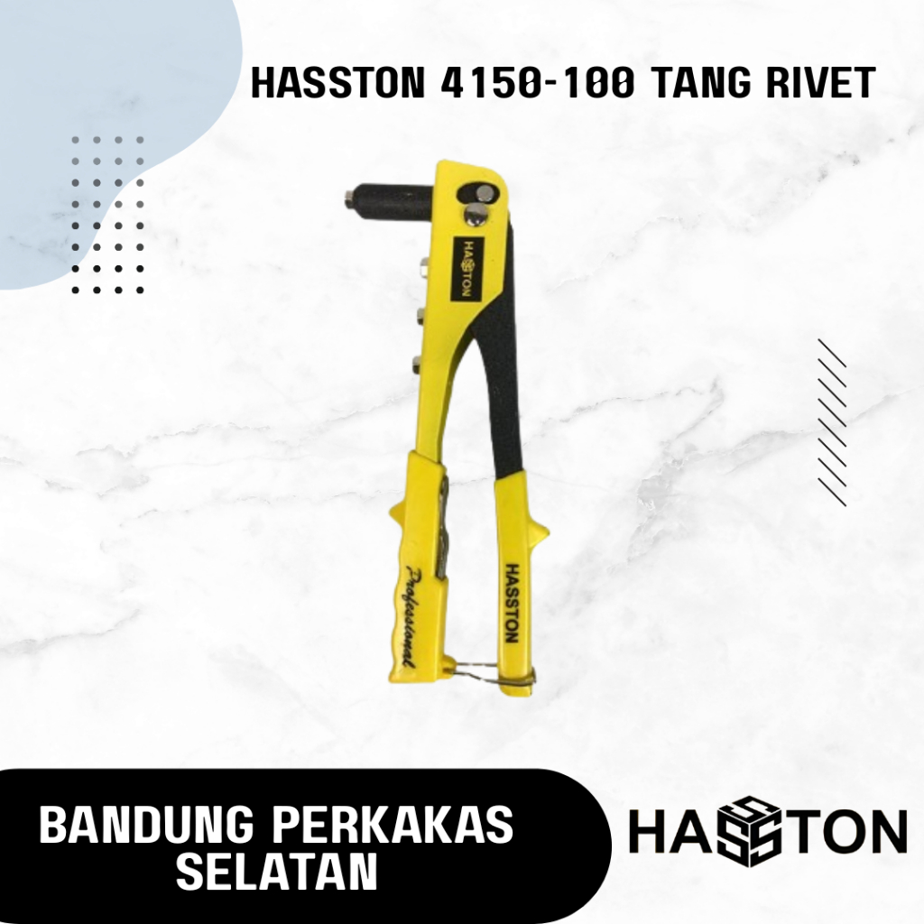 HASSTON 4150-100 Tang Rivet Professional Hand Rivetter Ripet Rivet Ripet Prohex