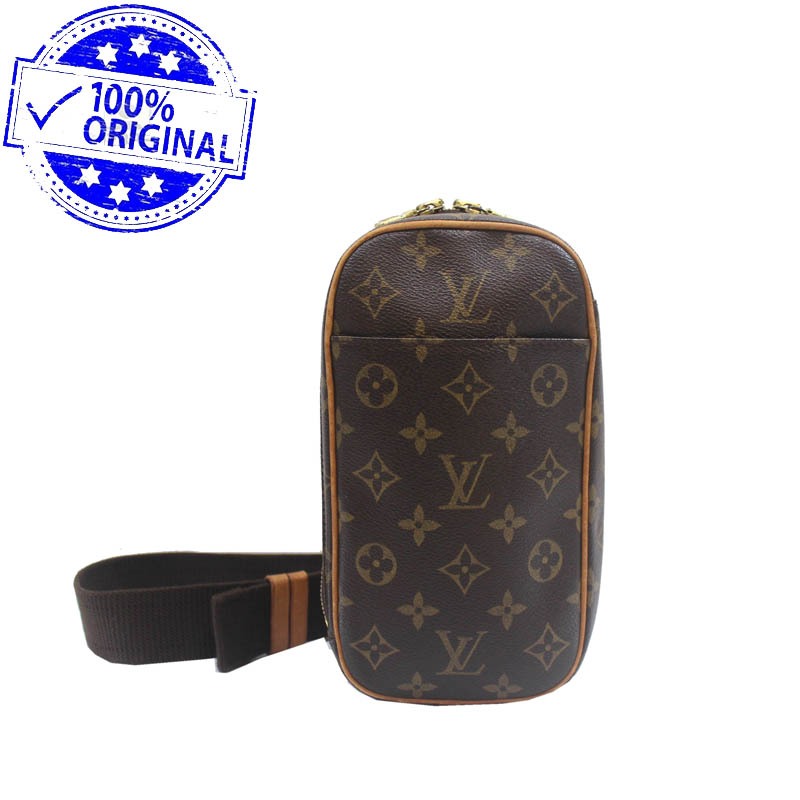 Preloved Louis Vuitton LV Gange Bumbag Waist Bag Pochette Monogram 2002
