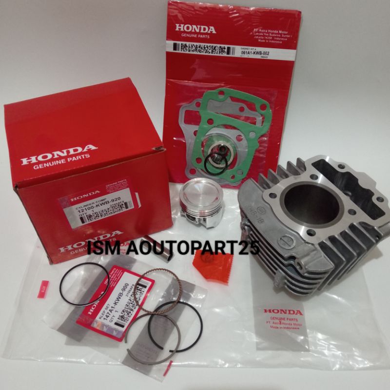 Blok Seher Kit Komplit+Top set KWB Honda Revo Absolute Blade 110 Ori