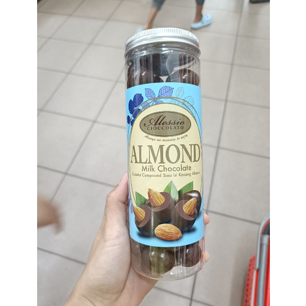 

Alessio Ciocolato Almond chocolate 380g jar