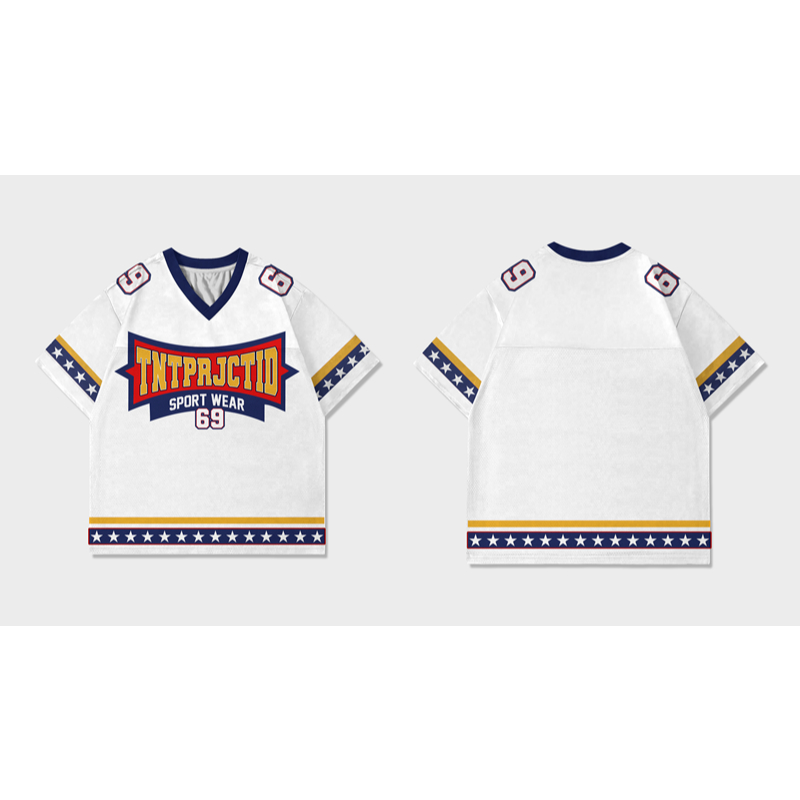 Baseball Jersey | Pria & Wanita Unisex | Baju Baseball Keren Oversize Streetwear Kekinian