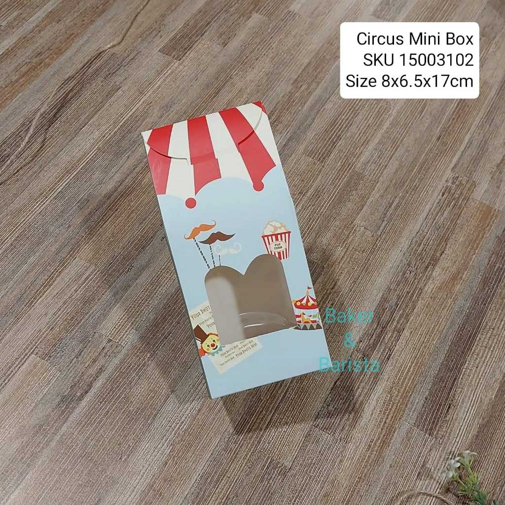 

Circus Mini Box / Mini Box For Gift Candy Permen / Gift Box Aesthetic / Mini cookies box cantik
