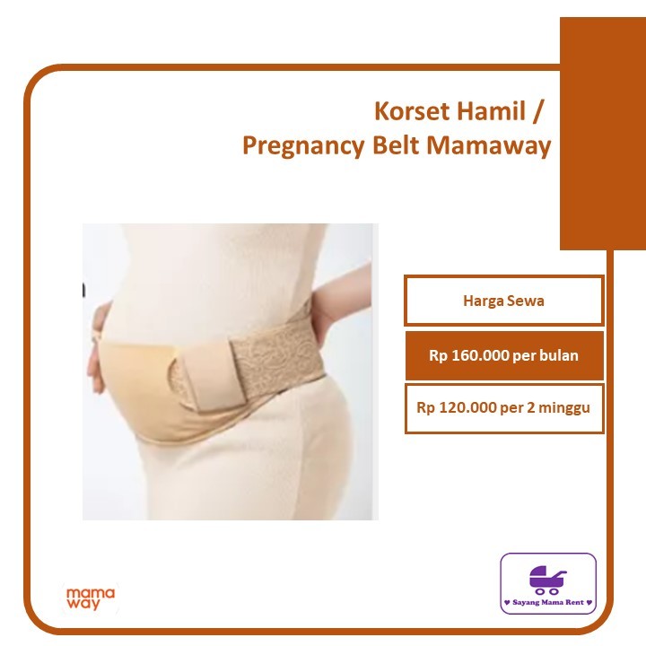 SEWA KORSET HAMIL / PREGNANCY BELT MAMAWAY