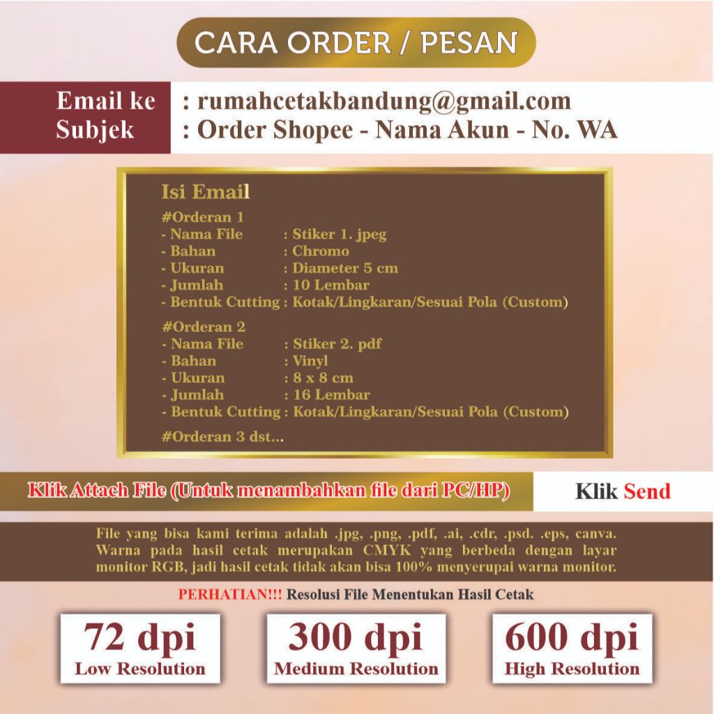 

Buku A4 Cover Doff (total 10 halaman)