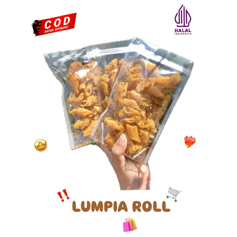 

LUMPIA ROLL RENYAH PEDAS GURIH | CEMILAN KEKINIAN