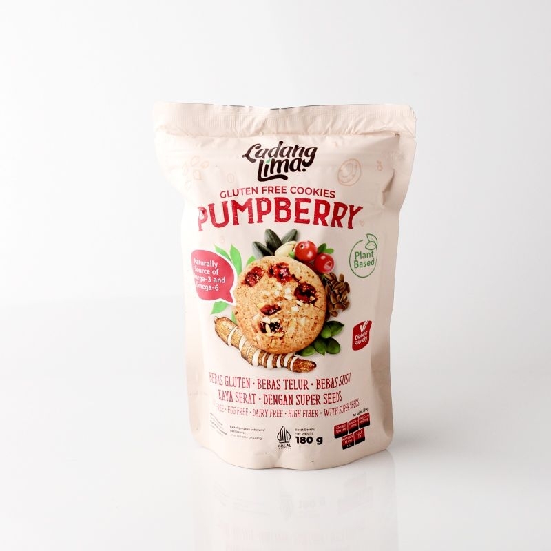 

Ladang Lima - Pumpberry Cookies 180gr