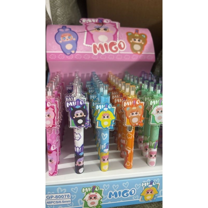 

1 BOX PEN AKRILIK BABY THREE MIGO ISI 48
