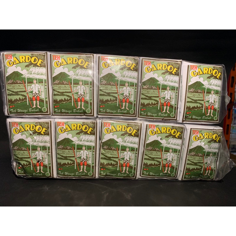 

TEH SOLO | TEH GARDOE | TEH GARDOE HIJAU | 1 SLOP ISI 10 PCS @45gr