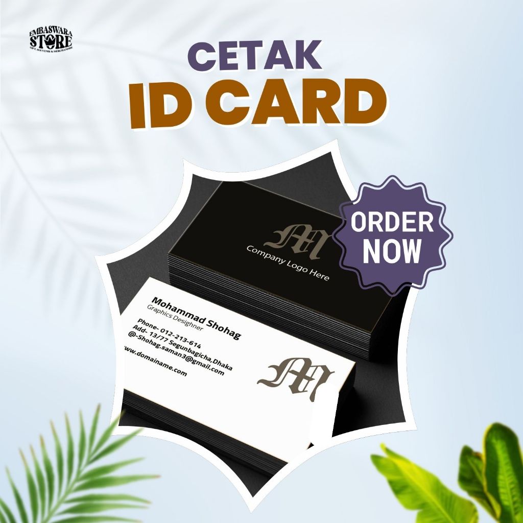 

CETAK ID CARD BEBAS CUSTOM