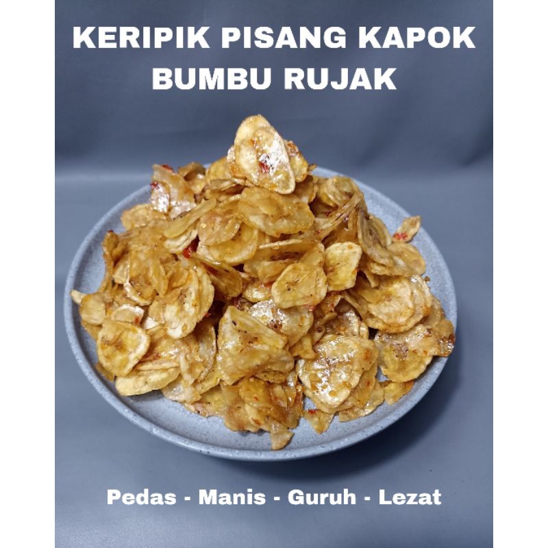 

PISANG KOIN BUMBU RUJAK | KERIPIK PISANG KAPOK BUMBU RUJAK