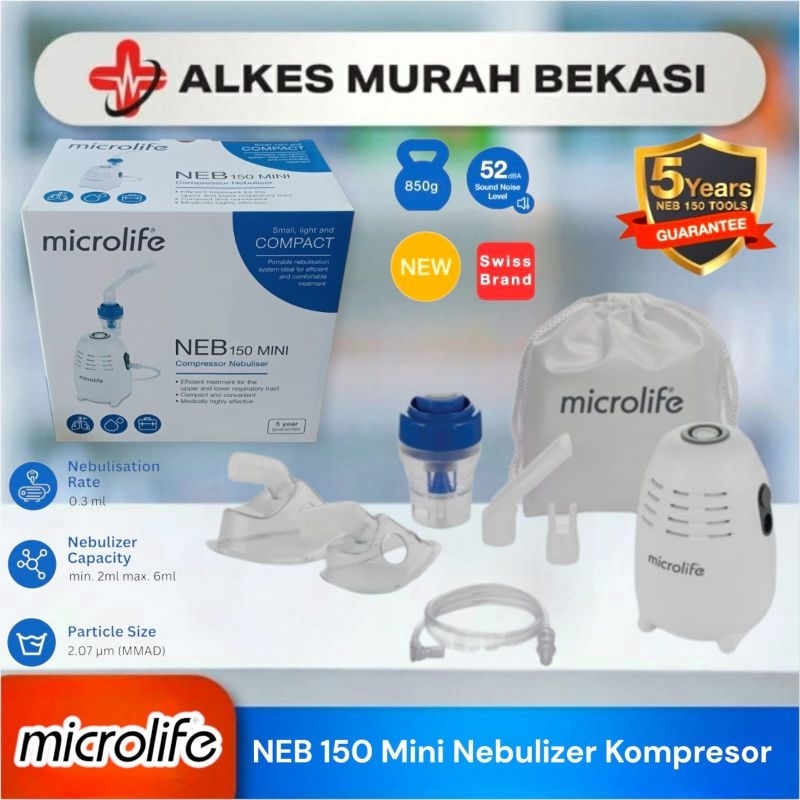 MICROLIFE NEB 150 Mini Nebulizer Compressor