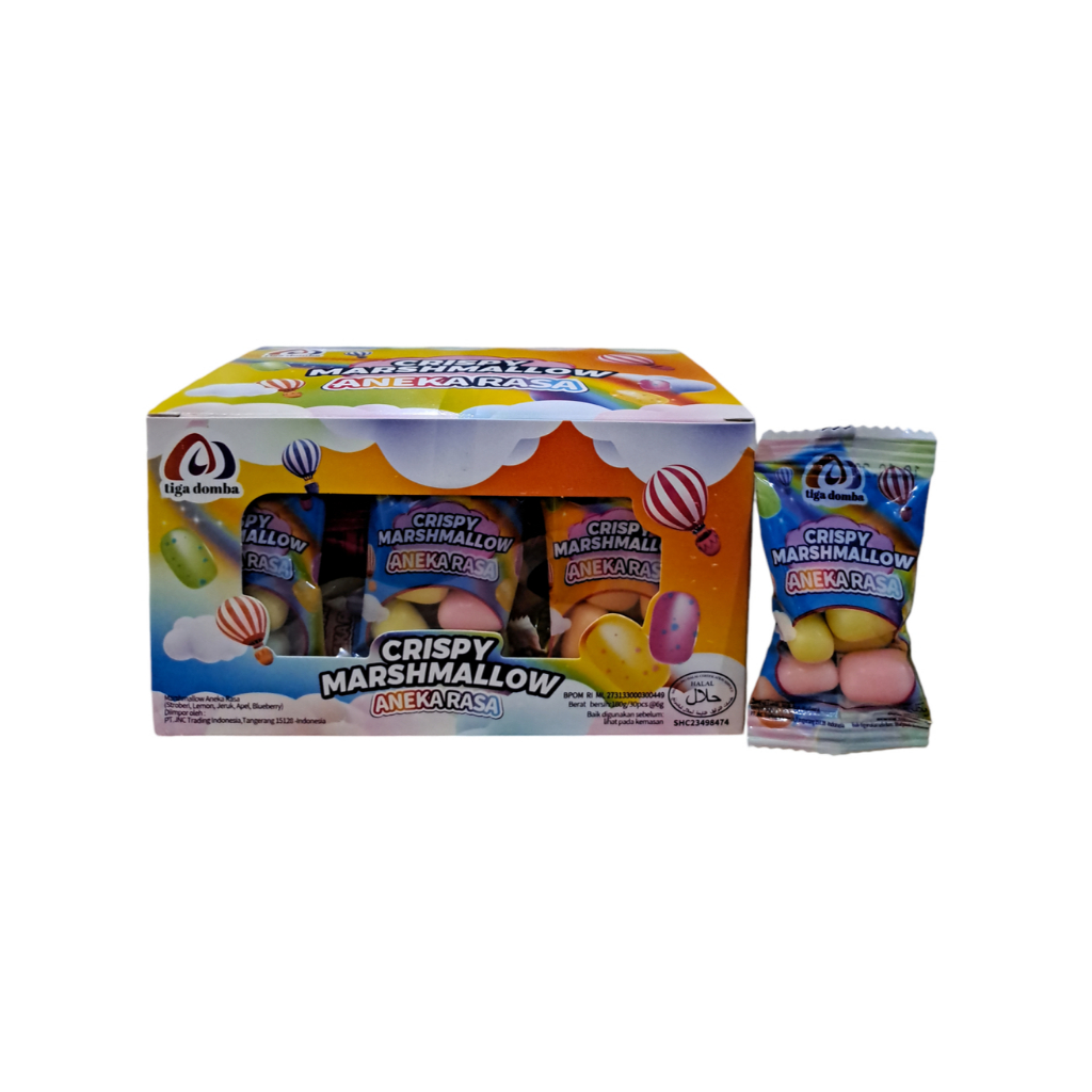 

crispy marshmallow dari tiga domba isi 30 pcs