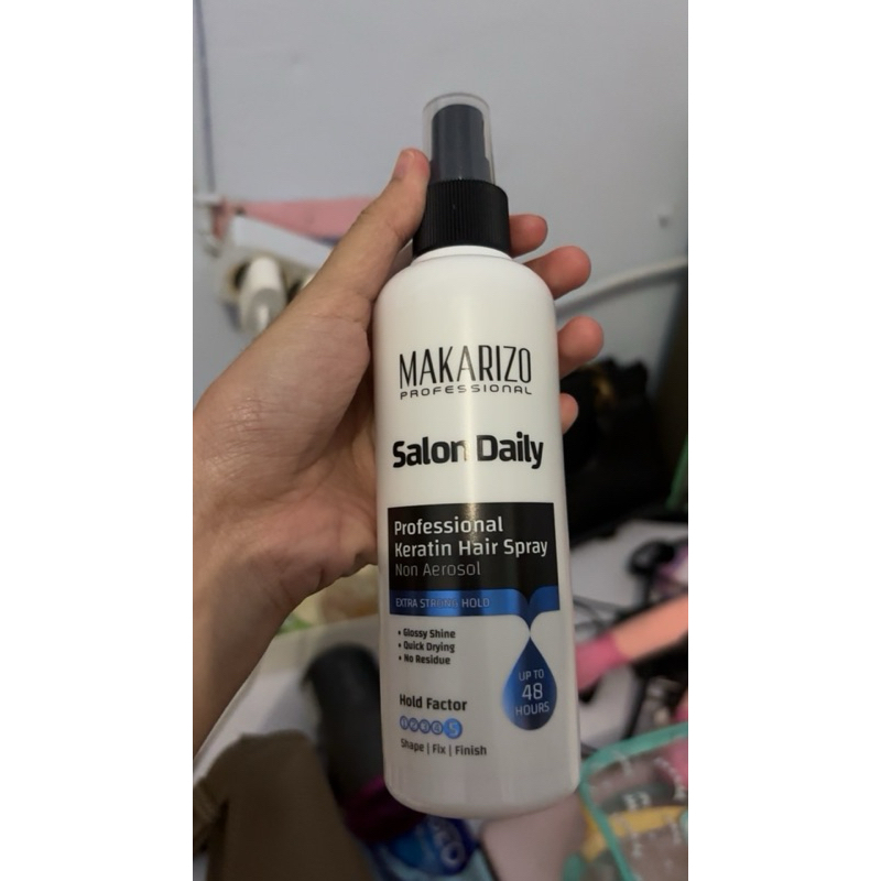 makarizo hair spray keratin