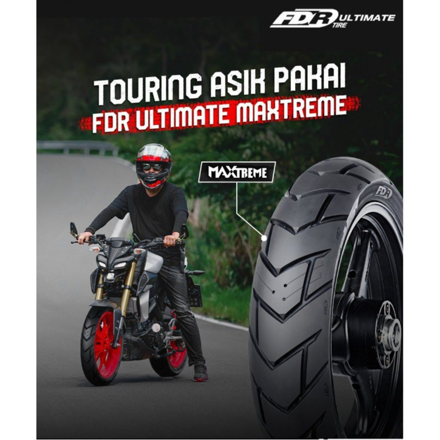 (BAYAR DITEMPAT) 1SET BAN FDR 120/70-17 DAN 140/70-17 MAXTREME TUBELESS Ban Motor CBR 250, NINJA 250
