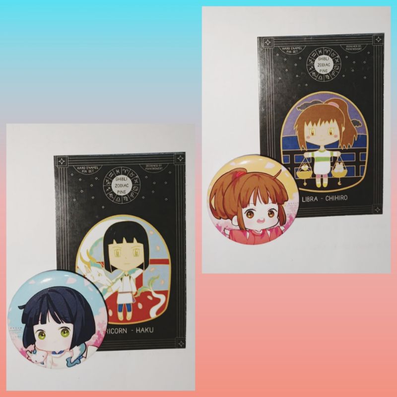[Pin Badge] Spirited Away Ghibli Anime Pin Bros Aksesoris
