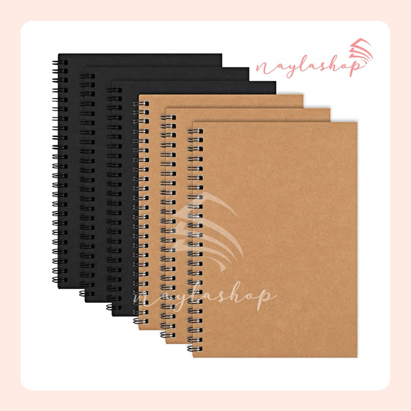 

Sketcbook A5 Polos isi (50lembar 100halaman) / Buku gambar isi polos ukuran A5 /