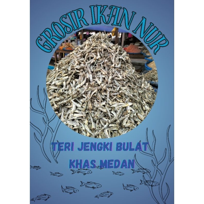 

Teri Jengki Bulat khas Medan Gurih,tidak terlalu asin dan Enak