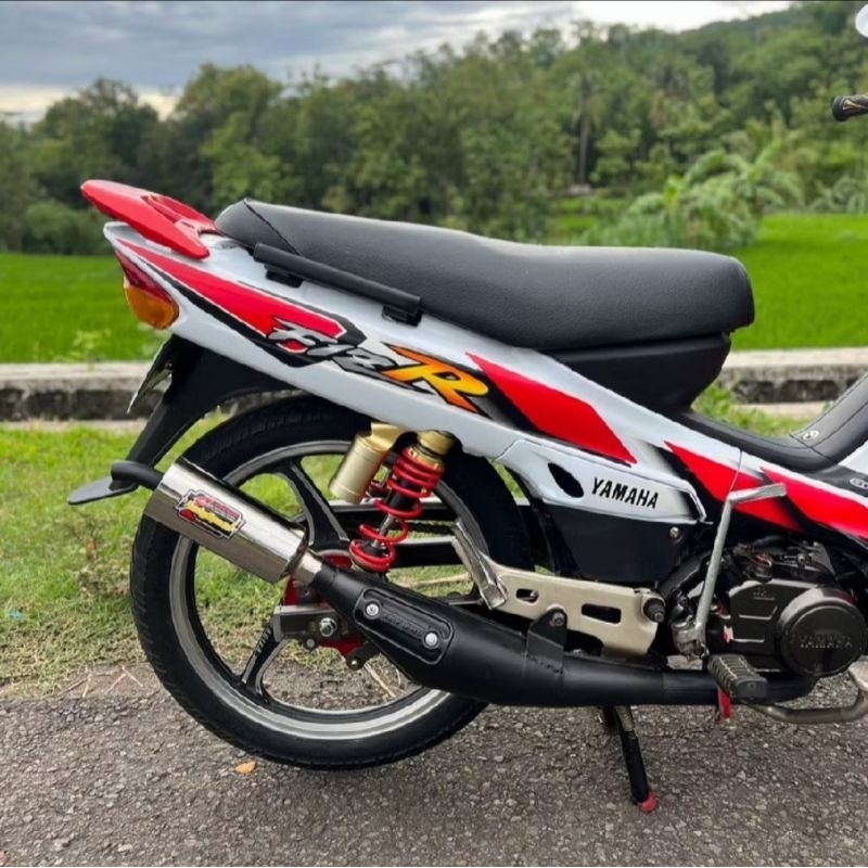 Striping sticker Fizr Fiz R F1 ZR 2000 2001 PUTIH MERAH