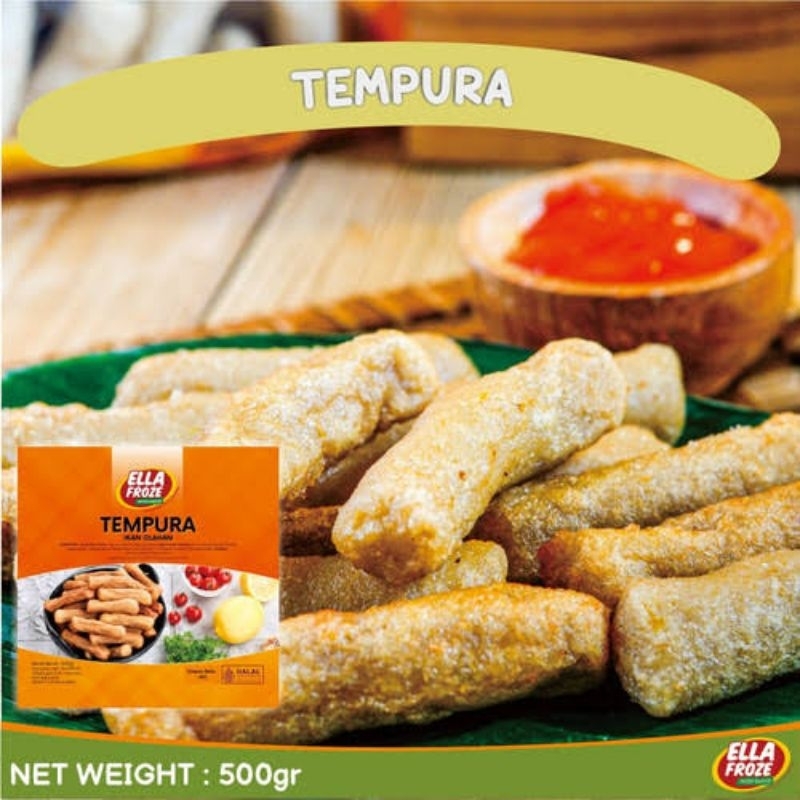 

Tempura 200gr Ella Froze olahan ikan