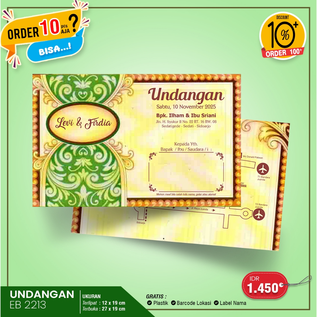 UNDANGAN EB2213 (MINIMAL 10 LEMBAR)