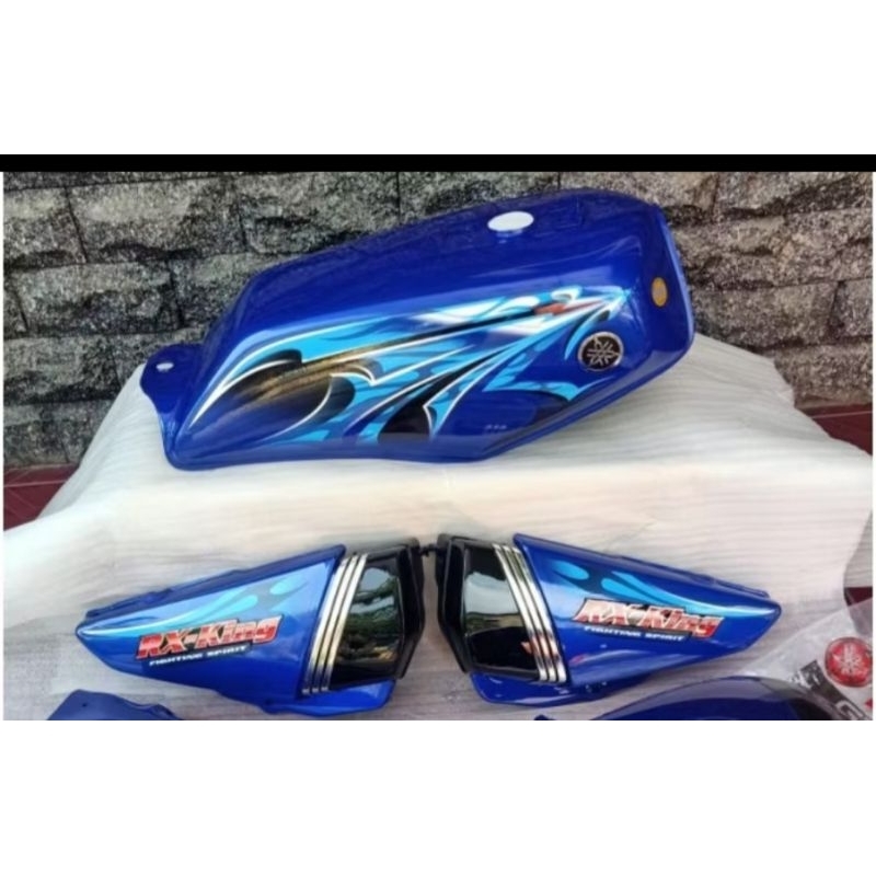tangki tengki dan dop samping rx king 2006 biru dragon