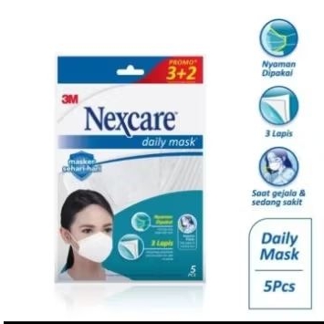 Nexcare 3M Masker Daily fit mask putih Rejuvenate