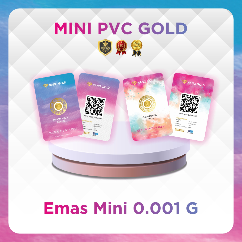 Babygold Emas Mini 0,001 gram Emas mini gold termurah