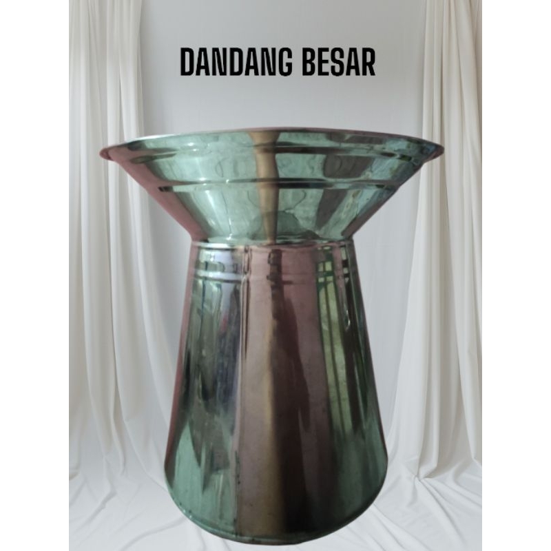 Dandang/seeng besar bahan stenlis tebal tinggi 35cm