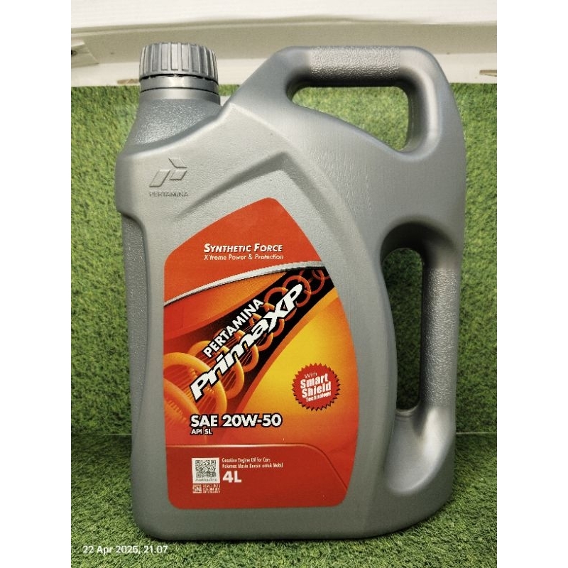 OLI OIL PRIMA XP (4LITER) PELUMAS OLI MESIN SEMUA MOBIL