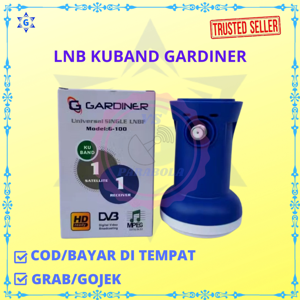 LNB KU BAND SINGLE MERK GARDINER
