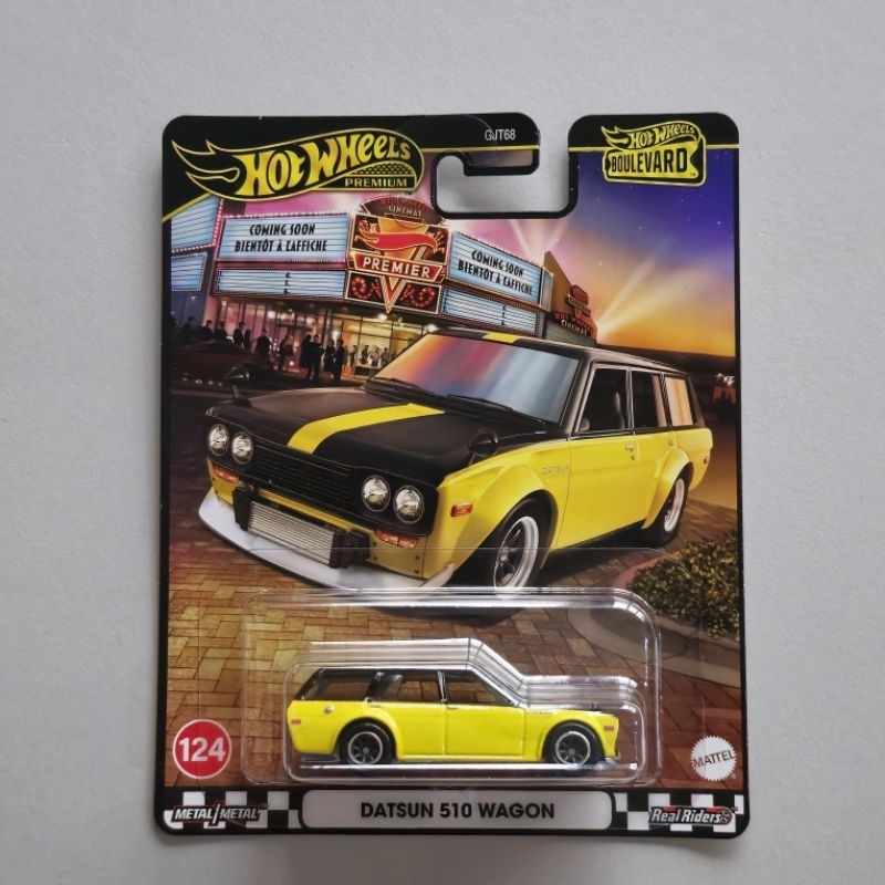 Hot Wheels Premium Boulevard Datsun 510 Wagon