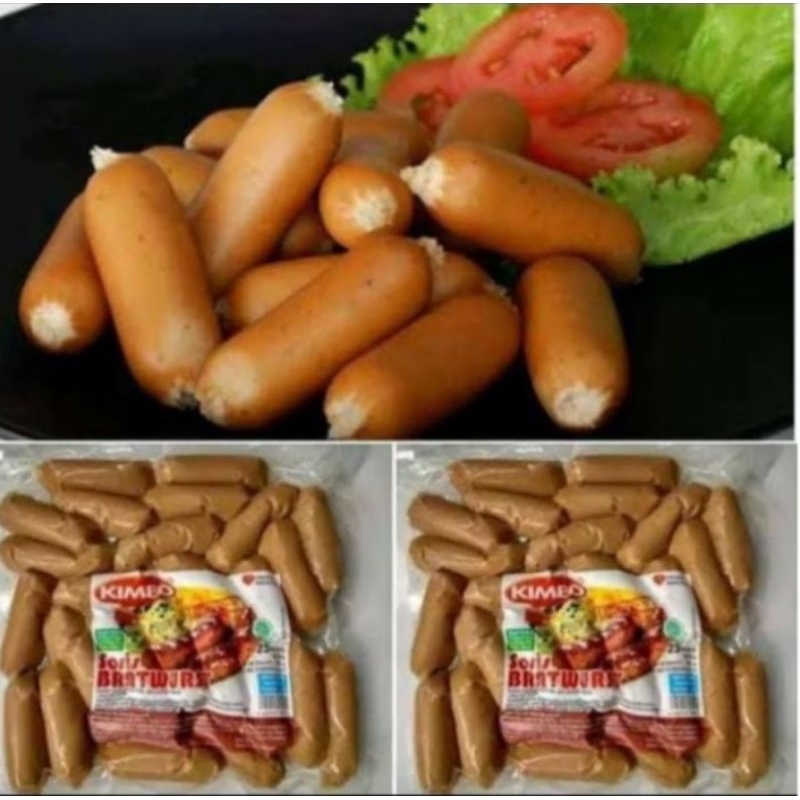 

Kimbo Sosis Cocktail isi 25pcs/Sosis Bratwurs Cocktail 450gr