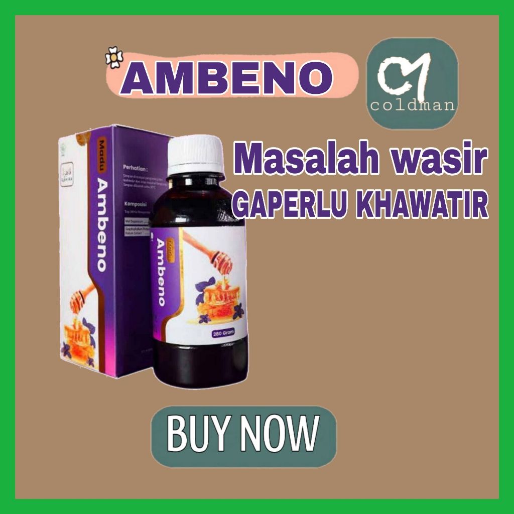 

Madu Ambeno 1 Botol Madu Menyembuhkan Penyakit Ambeyen Secara Alami