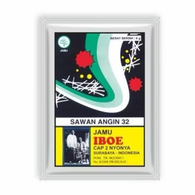 

Jamu Sawan Angin 32 iboe Memelihara kehatan ibu(isi. 10 saccet)