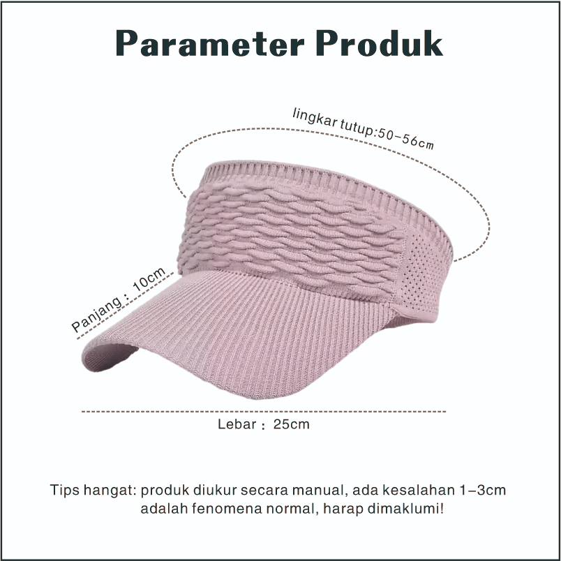 BEST DEALS MOLFINE Topi Wanita Golf Senam Untuk Hijab Topi Anti UV Korea Style Topi OlahragaTennis