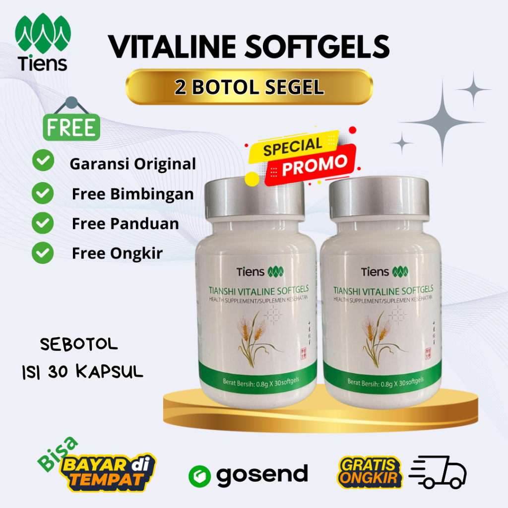 TIENS VITALINE SOFTGELS Pemutih Kulit Badan Terbaik