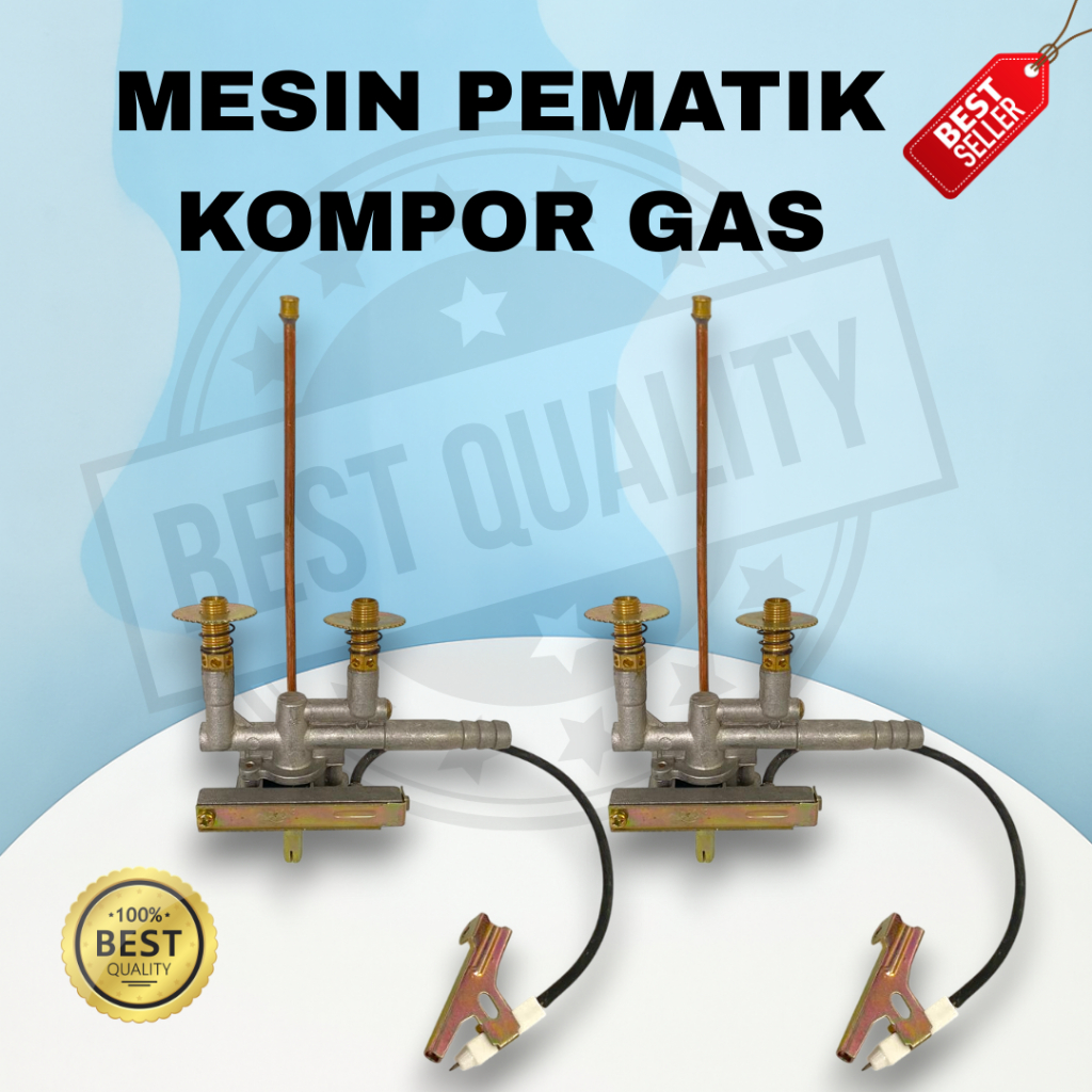 MESIN PEMATIK KOMPOR GAS TANAM 2 TUNGKU COCOK UNTUK MERK :  RINNAI TL-289RI, RINNAI TL-31A, WINN GAS
