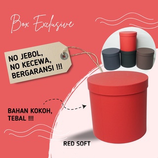 

BLOOM BOX BULAT / GIFT BOX FLOWER / ROUND BOX PREMIUM / BOX BUCKET BALON 18X18 BLO-DOF-18.18