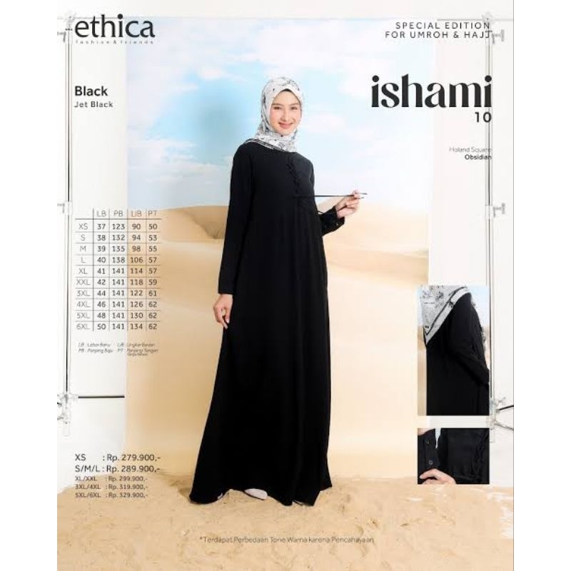 ETHICA ISHAMI 10 GAMIS DEWASA