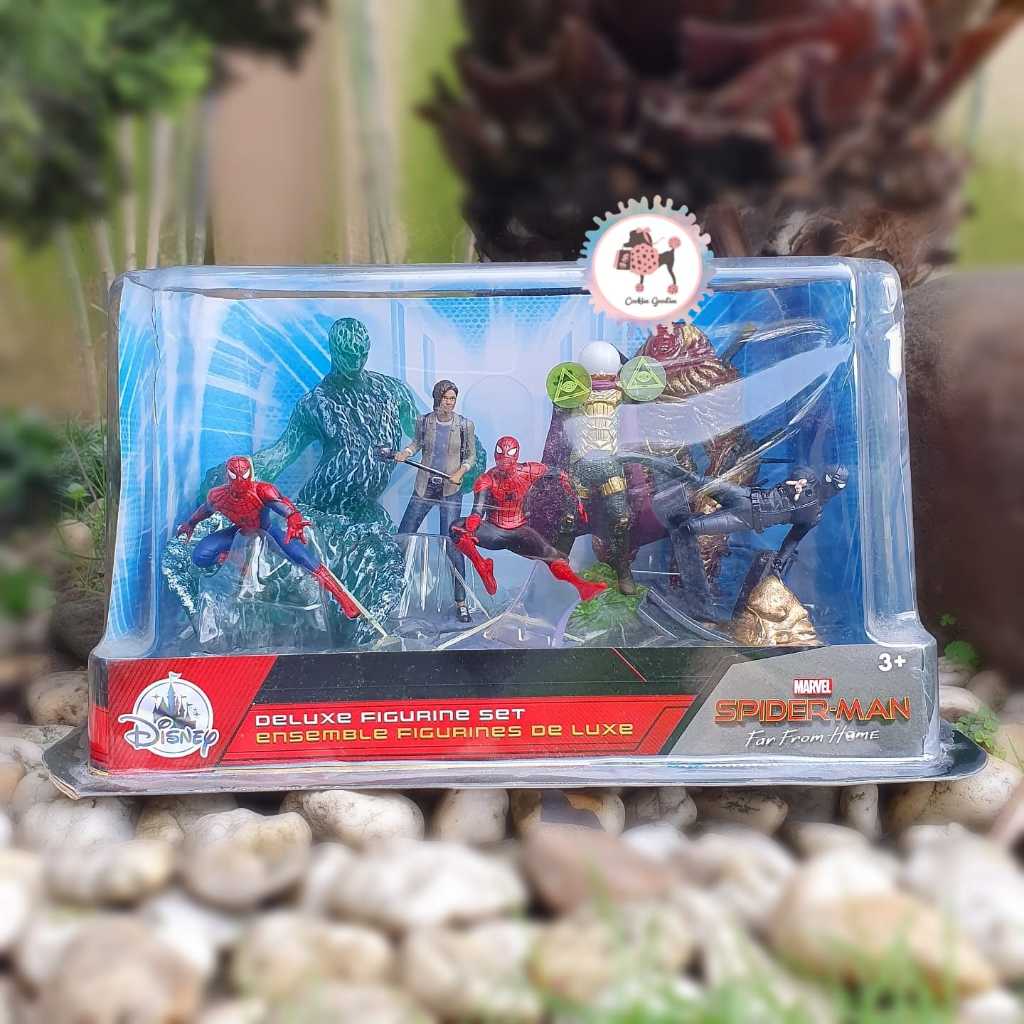 Disney Spiderman Far From Home Deluxe Figurine Set