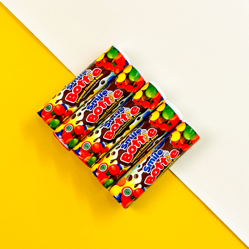 

Permen Coklat Smiling Botol
