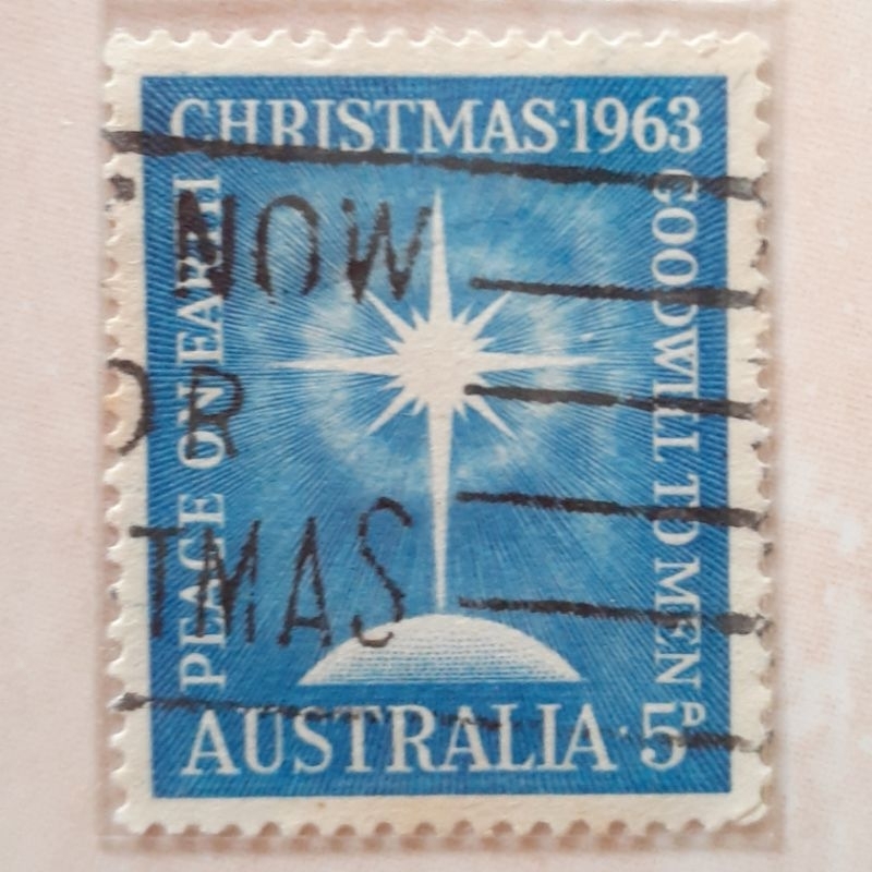 

(AT1) Perangko Australia Christmas 1963 Tahun 1963