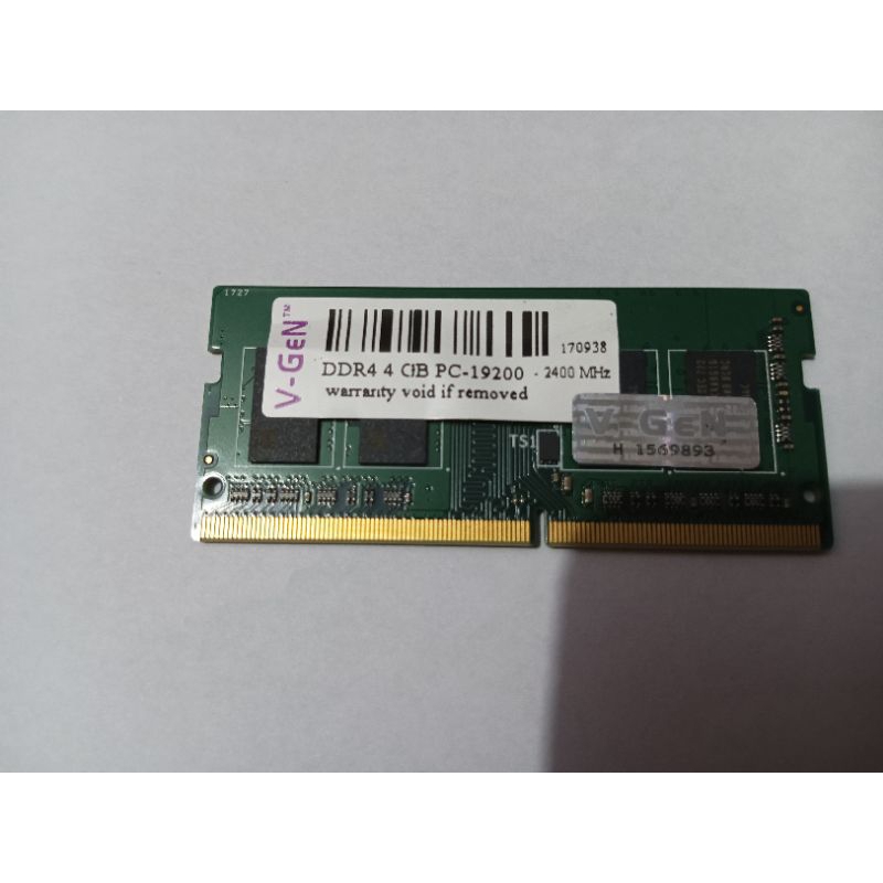 RAM DDR4 LAPTOP HP 4GB