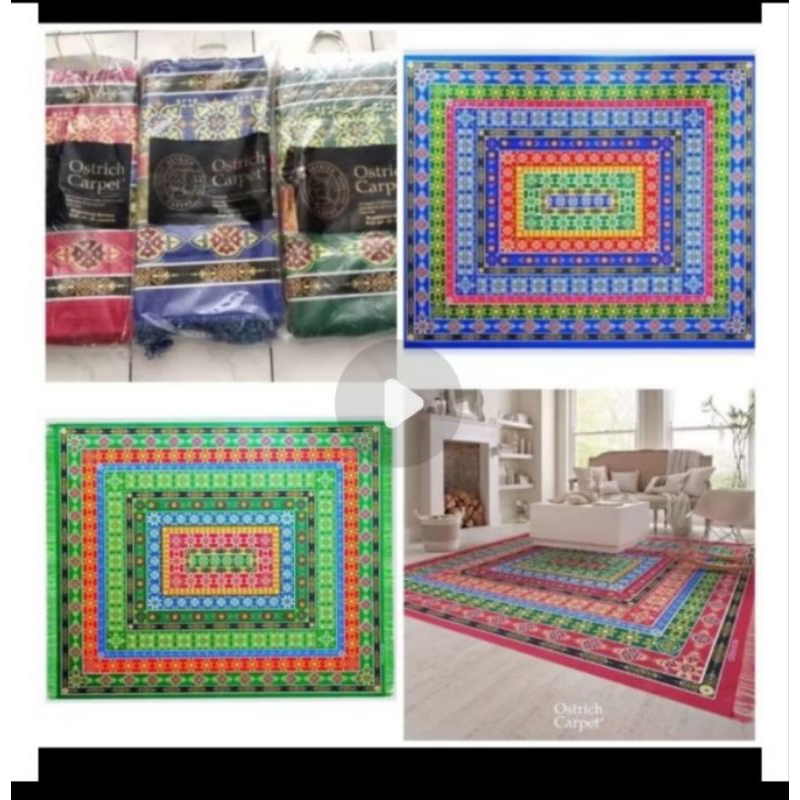 KARPET PERMADANI OSTRICH