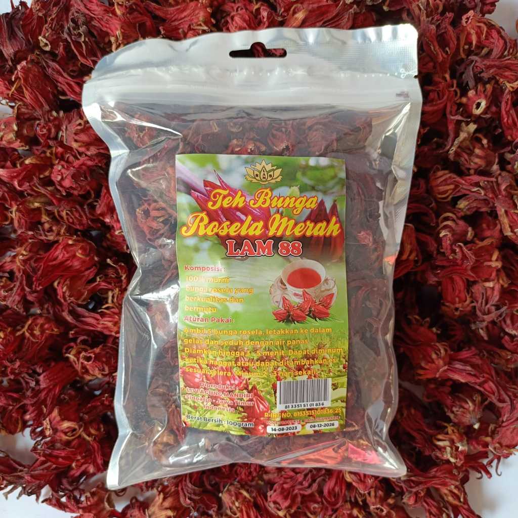 

PROMO HEBOH! Beli 5 GRATIS 1 Rosella Merah 100gr - By Griya Herbal 88