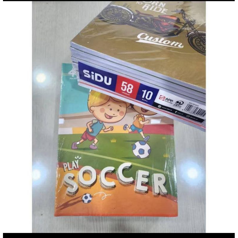

buku tulis SIDU 58