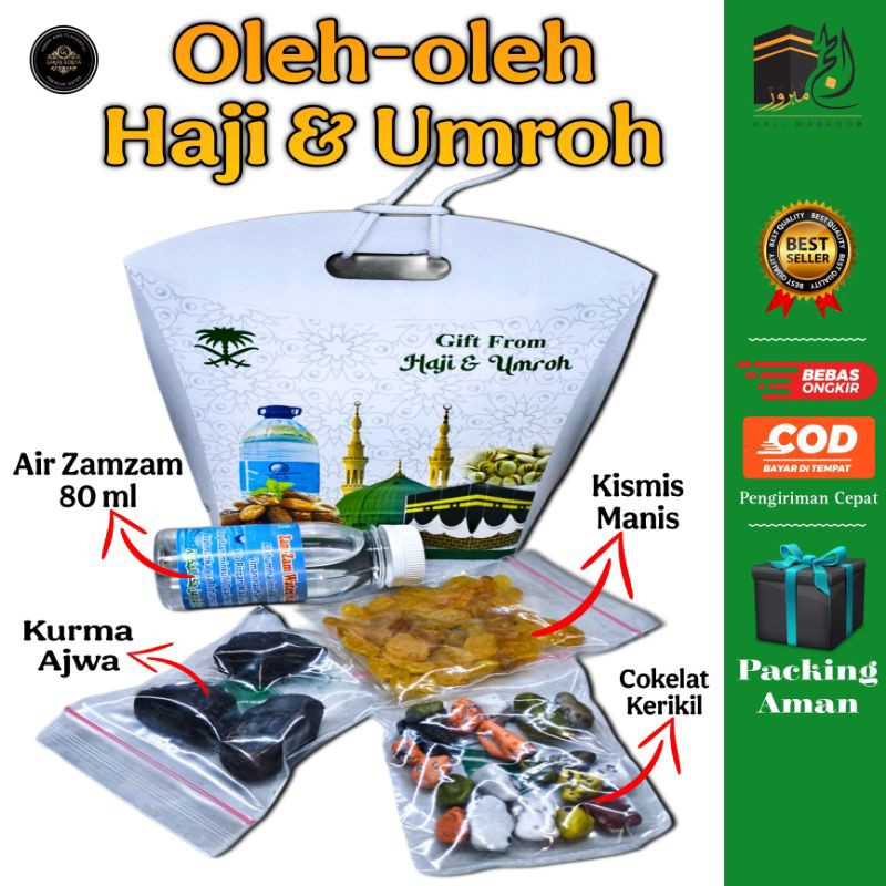 

Hampers Oleh-oleh Haji Umroh Premium | Oleh-oleh Haji Umroh | Hadiah | Kurma | Almond | Pistachio